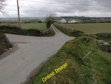 Photo 6x4 Rural crossroads