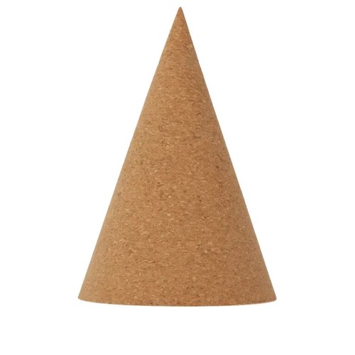Designer natural cork cone - cork,