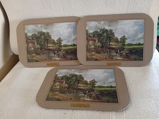 3  Placemats THE HAY WAIN JOHN