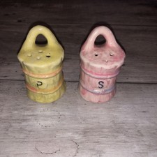 Vintage Ceramic Salt and